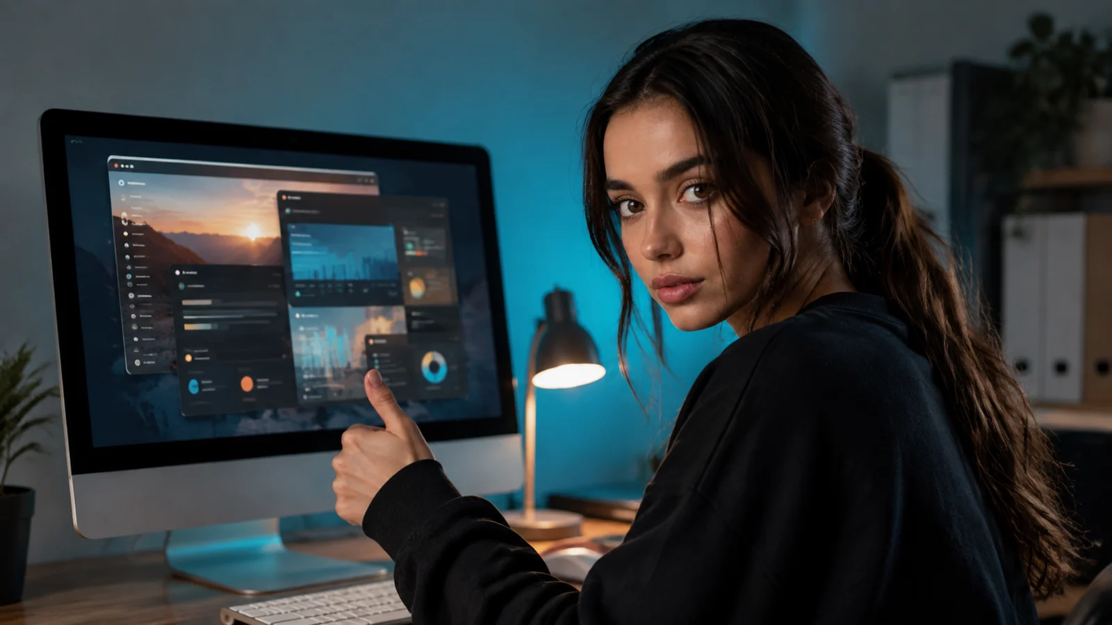 Jana präsentiert KI-gestützte Computerbedienung am Desktop