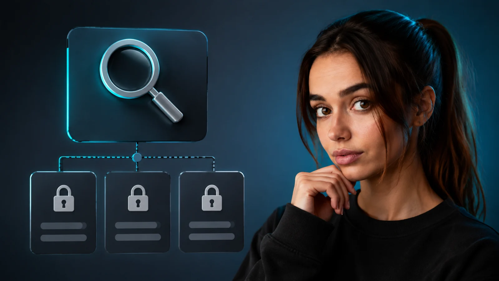 Jana präsentiert Dark-Web-Recherche und Website-Module
