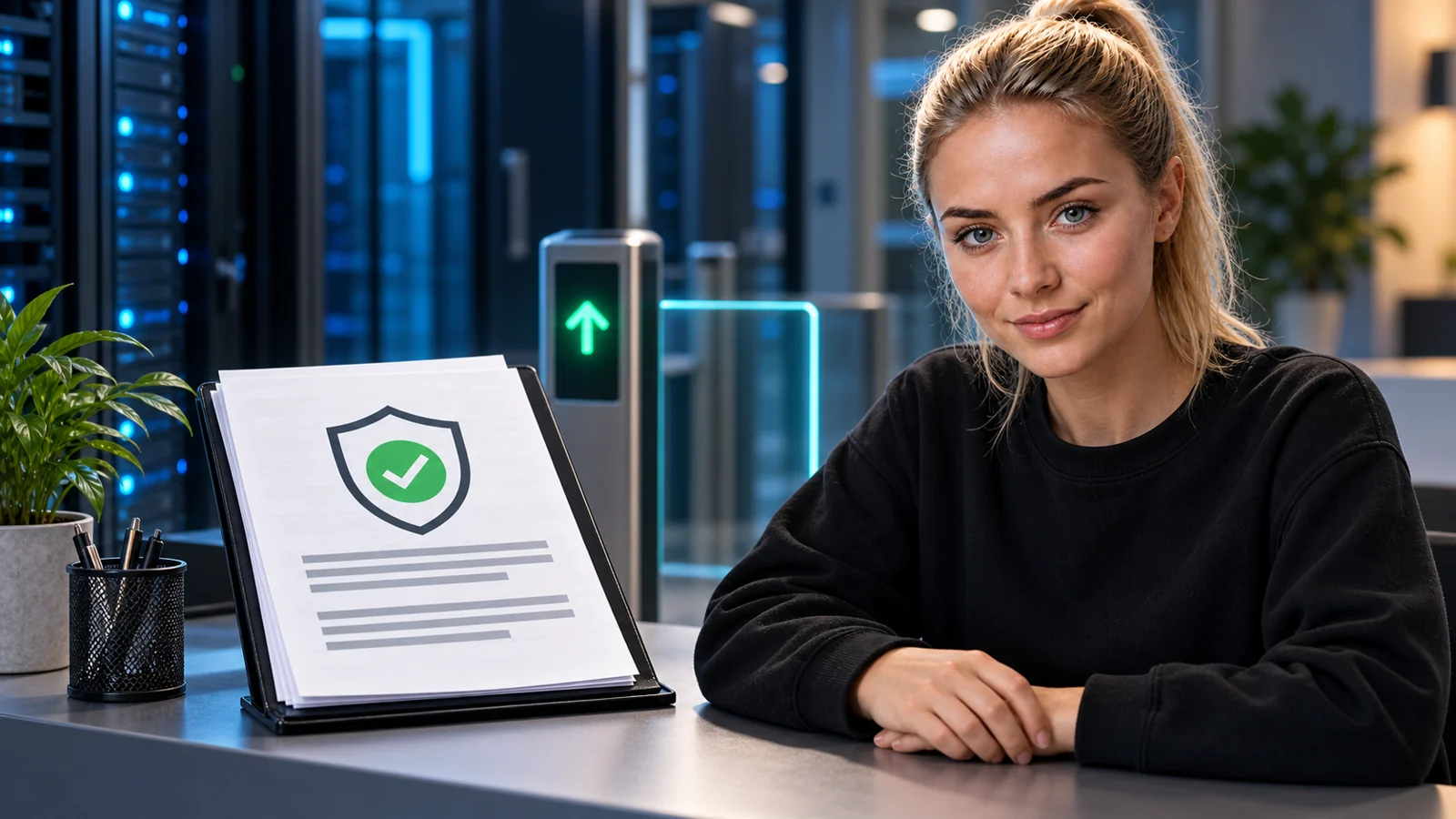 Lena präsentiert administrative Änderungen an Netzwerkdiensten