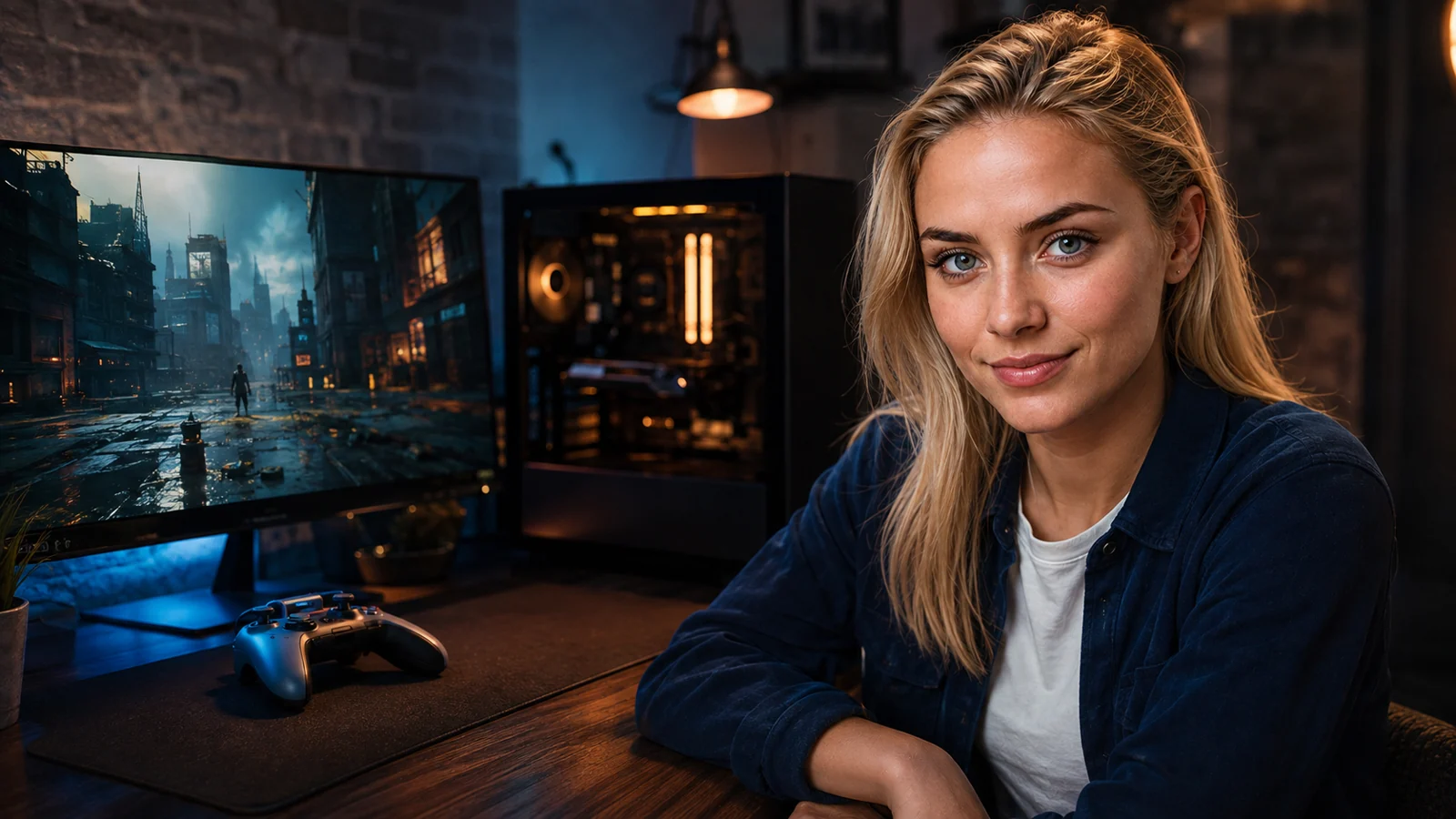 Lena präsentiert Wartung eines Gaming-PCs