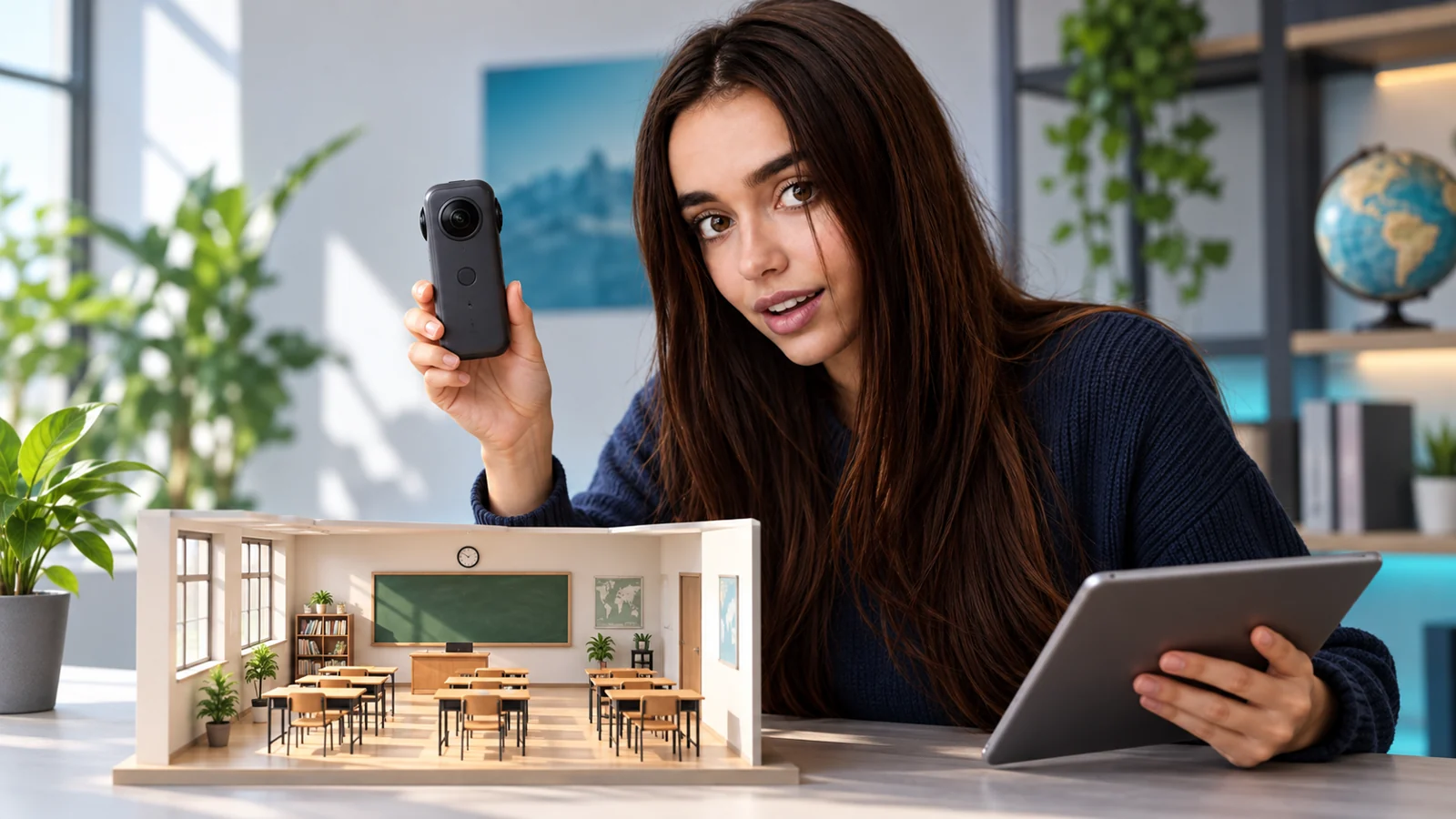 Jana präsentiert 360°-Medien im Bildungsbereich