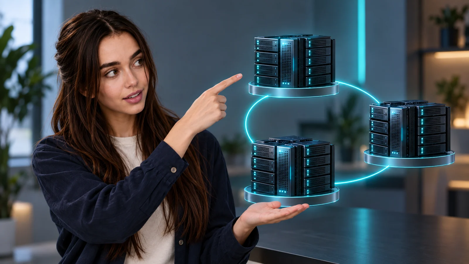 Jana präsentiert verbundene Server-Cluster